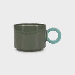 ONA beker (280ml) groen/blauw Lou