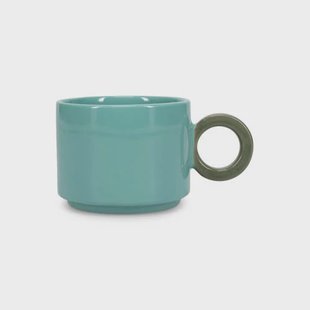 ONA beker (280ml) blauw/groen Lou