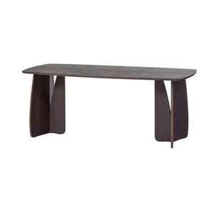 WOOOD eetkamertafel Veere (100x180 cm) mystic brown