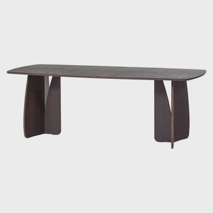 WOOOD eetkamertafel Veere (100x220 cm) mystic brown