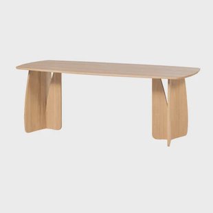 WOOOD eetkamertafel Veere (100x200 cm) natural