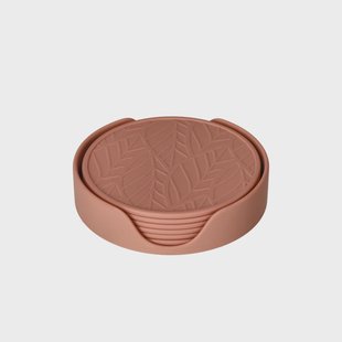 Tools2Cook - Siliconen Onderzetterset (7 stuks) Raspberry Pink