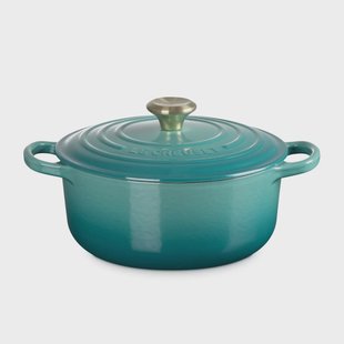 Le Creuset - Signature Braadpan - Bleu Riviera - 20 cm