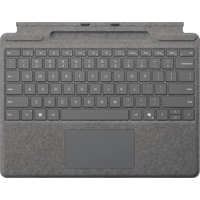 Microsoft Surface Pro 13 Inch Type Cover met penopslag Platina Qwerty