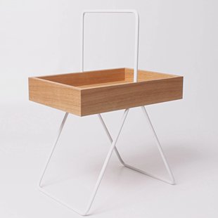 Bijzettafel Emil eikenhout | Furniteam