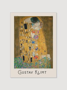 Poster PSTR Studio x Gustav Klimt - The Kiss
