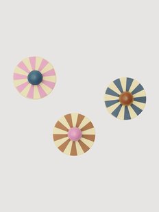 Wandhaken Circus, 3-delig
