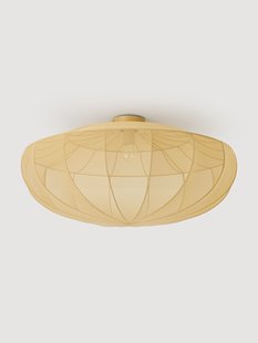 Grote plafondlamp Beau van netstof