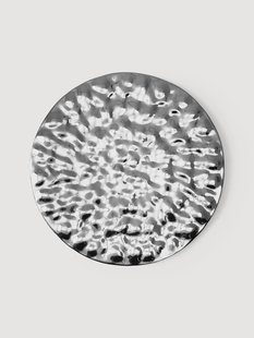 Wandobject Splash met gehamerd oppervlak, &Oslash; 120 cm