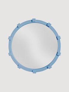 Handgemaakte wandspiegel Chunk