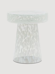 Ronde mondgeblazen bijzettafel Murano