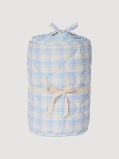 Katoenen bedbumper Sky Blue