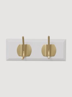 Handgemaakt houten wandrek Edgy