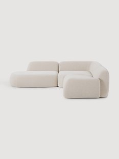 Modulaire hoekbank Wolke (4-zits) met chaise longue
