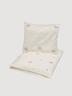 Babybedtextiel Vintage Toys van katoensatijn