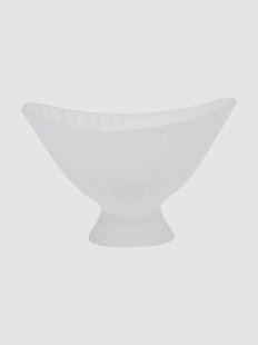 Mondgeblazen decoratieve schaal Fountain, B 19 cm