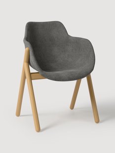 Gestoffeerde armleunstoel Carmi