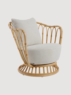 Tuinstoel Grace, handgeweven