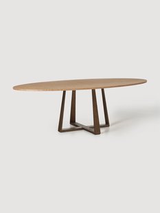 Ovale eettafel Amella, in verschillende formaten