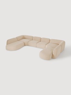 Modulaire boucl&eacute; XL bank Wolke