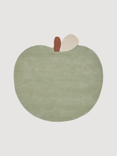 Kinder handgetuft vloerkleed Apple