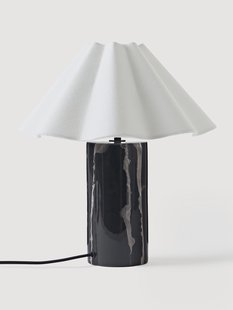 Dimbare LED tafellamp Arya met marmeren voet