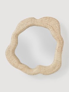 Rotan wandspiegel Nuzana