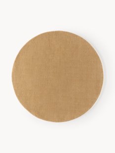 Rond wollen vloerkleed Zayne, handgeweven