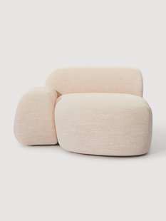 Boucl&eacute; hoekmodule Wolke