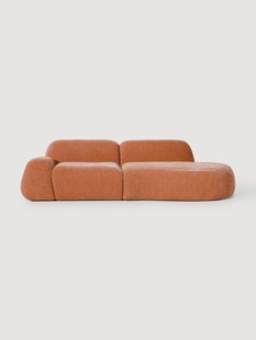 Modulaire teddy chaise longue Wolke (3-zits)