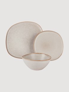 Porseleinen serviesset Stone, 4 personen, 12-delig