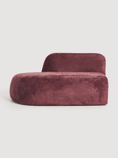 Teddy boucl&eacute; chaise-module Wolke