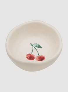 Handbeschilderde snackschaal Cherry