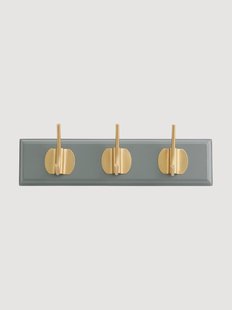 Handgemaakt houten wandrek Edgy