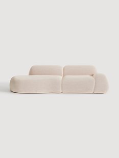 Modulaire boucl&eacute; chaise Wolke (3-zits)
