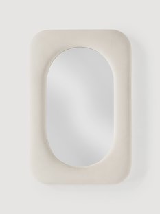 Wandspiegel Zola met fluwelen lijst