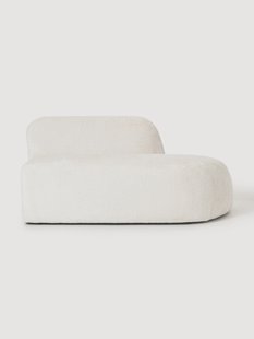 Teddy boucl&eacute; chaise-module Wolke
