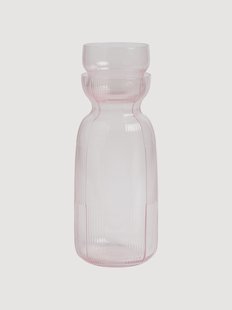 Handgemaakte glazen karaf Circus, 1,3 L