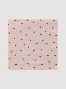 Papieren servetten Amor, 20-delig