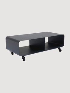 Metalen tv-meubel Lounge M met wielen