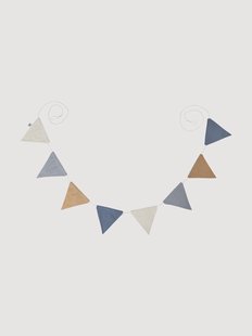 Decoratieve slinger Forest Lake van biokatoen