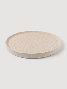 Decoratief dienblad Camila van essenhout, &Oslash; 35 cm