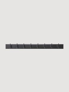 Handgemaakte XL wandrek Edgy van hout