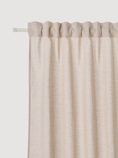 Lichtdoorlatende multiband gordijnen Sari, 2-delig, B 140 cm