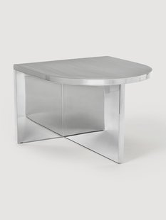 Ovale salontafel Leander van metaal