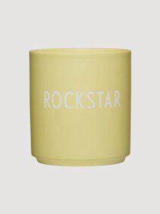 Kopje Favourite Rockstar met opschrift