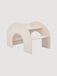 Montessori boekenplank Kumpu van berkenhout