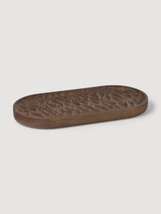 Decoratief dienblad Camila van acaciahout, B 30 cm