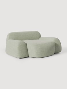 XL boucl&eacute; loungefauteuil Wolke
