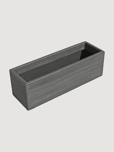 Plantenpot met wielen Quadra